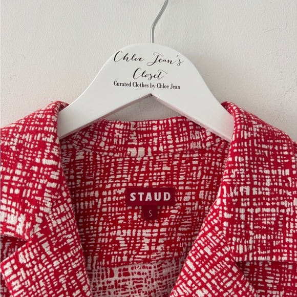 STAUD Nicola Red Top S - Picture 8 of 8